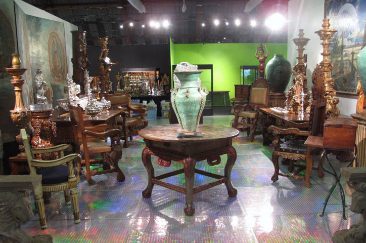 Los Angeles Antiques Show exhibition, 2010