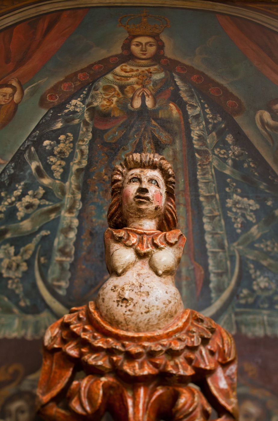 Holler & Saunders showroom interior with Spanish Colonial furniture and decorative art, view 34