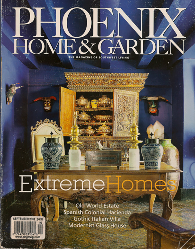 Phoenix Home & Garden September 2004 cover featuring Holler & Saunders
